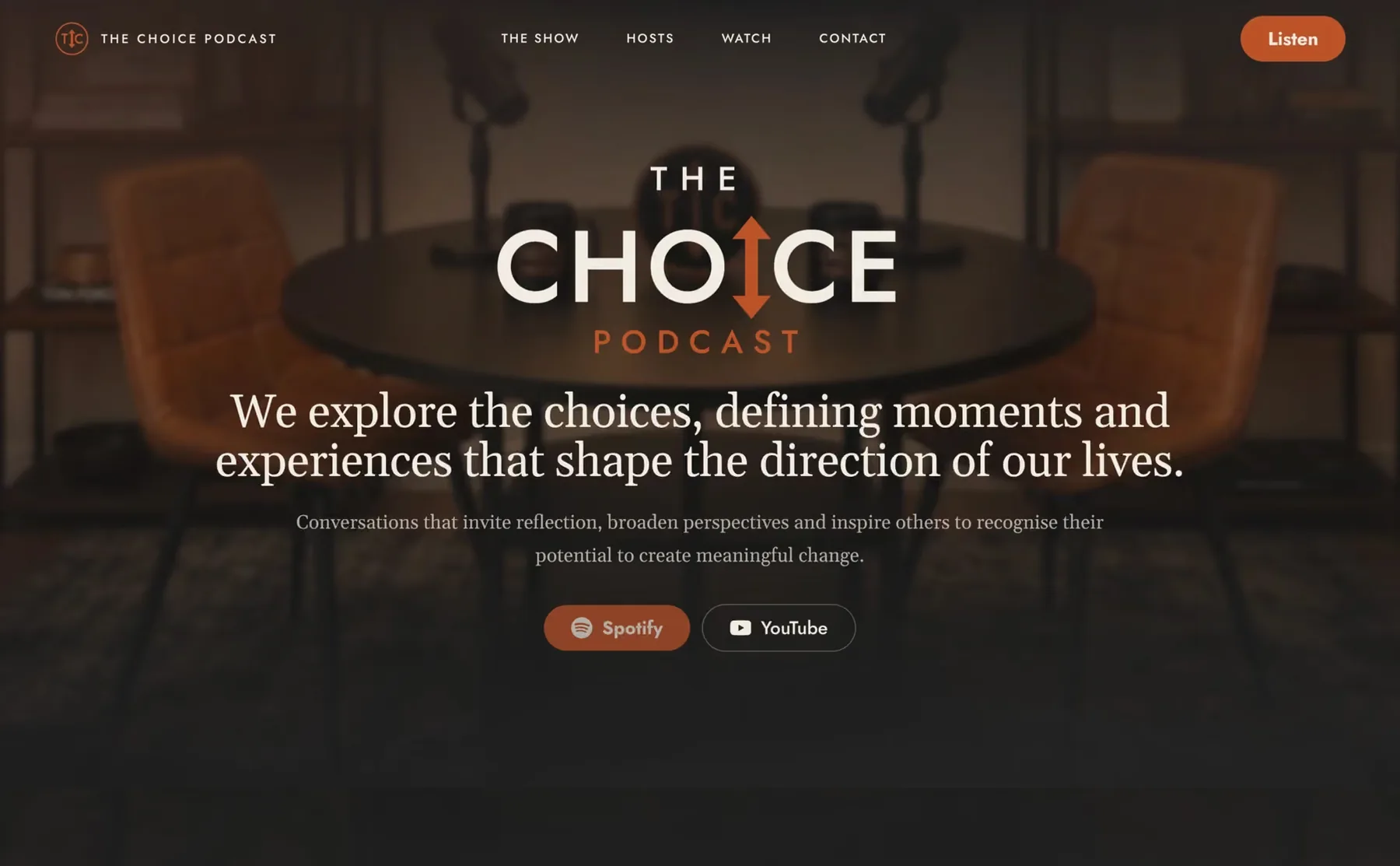 The Choice Podcast project preview